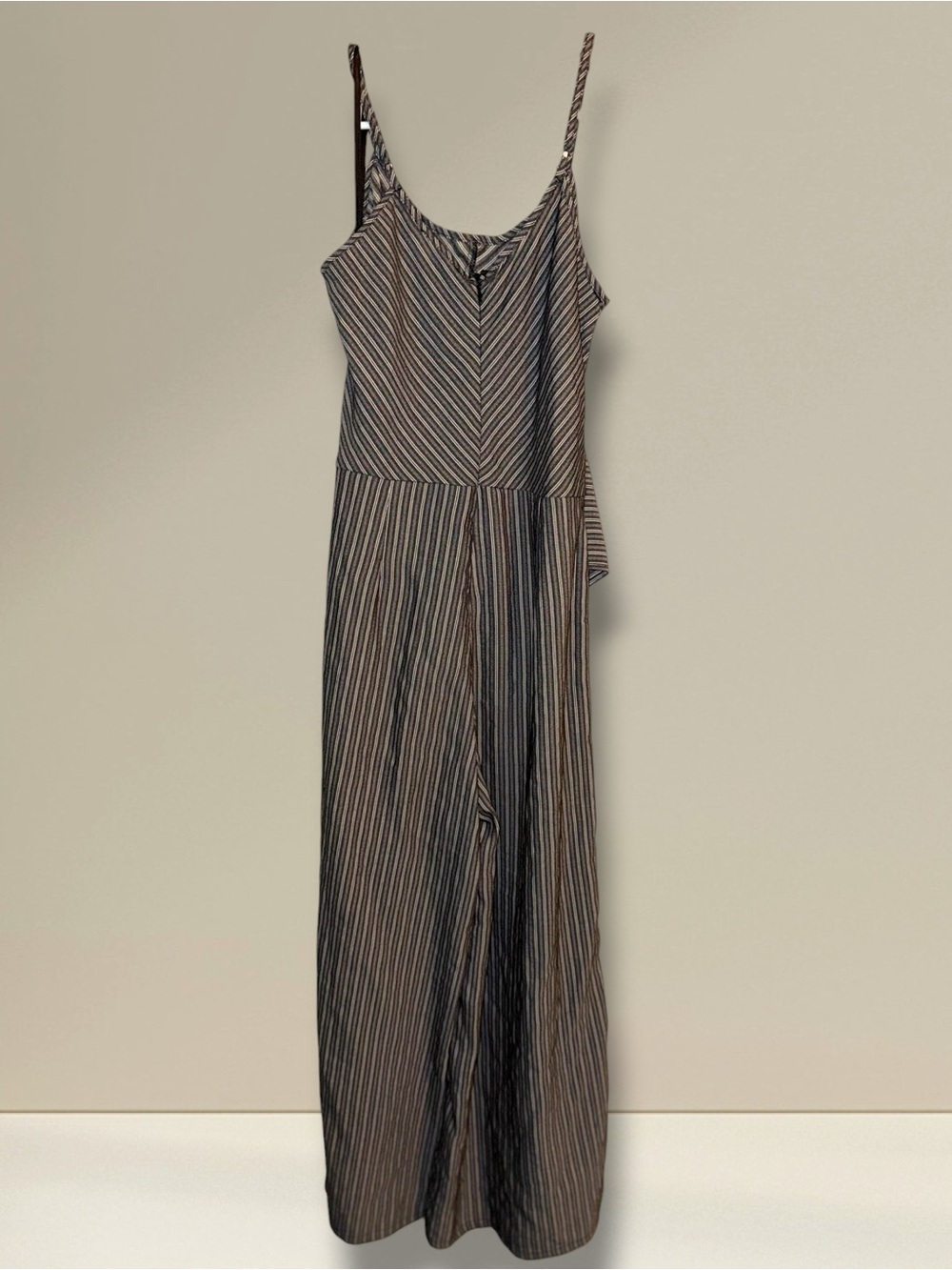 🌺Doe & Rae Striped Sleeveless Wide-Leg Jumpsuit